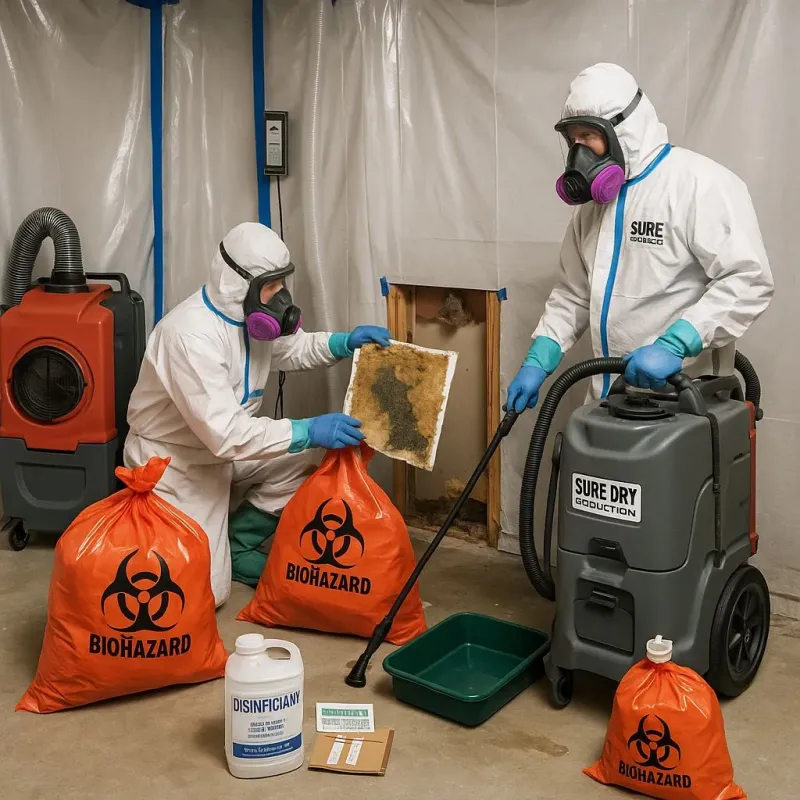Contaminated Water Handling Protocols process in Blue Hills, CT