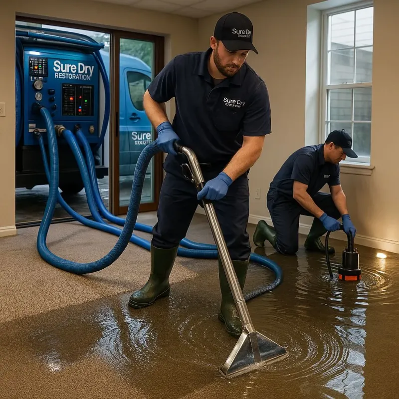 Water Extraction and Removal process in Blue Hills, CT